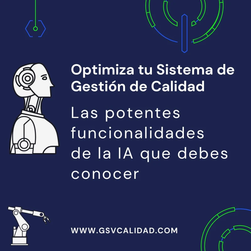 Cómo la Inteligencia Artificial está transformando los sistemas de gestión de calidad Cómo la Inteligencia Artificial está transformando los sistemas de gestión de calidad